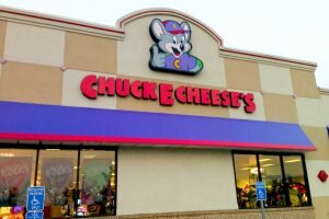 Chuck e cheese Regina guide dog ashley nemeth