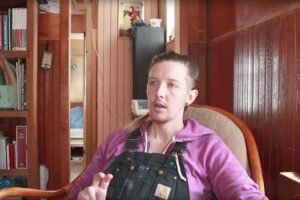 Since her child was born in November, Kori Doty has been fighting to prevent his child's sex from appearing on any official document. IMAGE FROM A YOUTUBE VIDEO